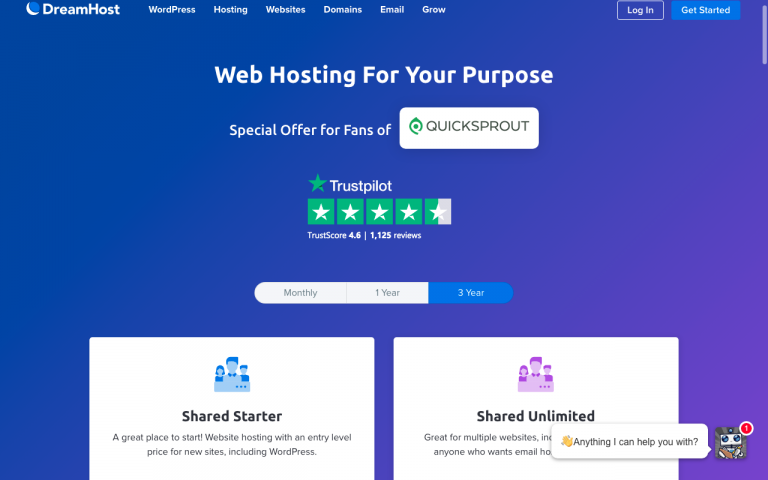 Dreamhost – Web Tools List